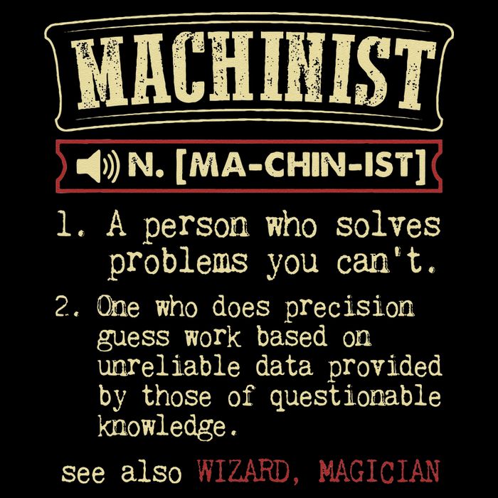 Machinist Funny Dictionary Definition Wool Snapback Cap