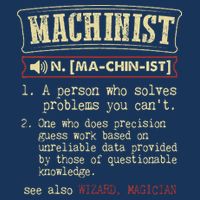 Machinist Funny Dictionary Definition Infant Baby Jersey Bodysuit
