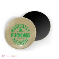 Magically Fucking Delicious Funny Shamrock St. Patricks Day Magnet