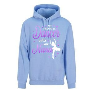 My Favorite Dancer Calls Me Nana Dance Grandma Grand Gift Unisex Surf Hoodie