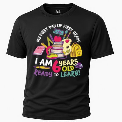 My First Day Of 1st Grade Back To School Performance Shirt