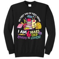 My First Day Of 1st Grade Back To School Sweatshirt
