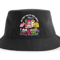 My First Day Of 1st Grade Back To School Sustainable Bucket Hat