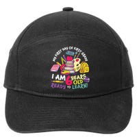 My First Day Of 1st Grade Back To School 7-Panel Snapback Hat