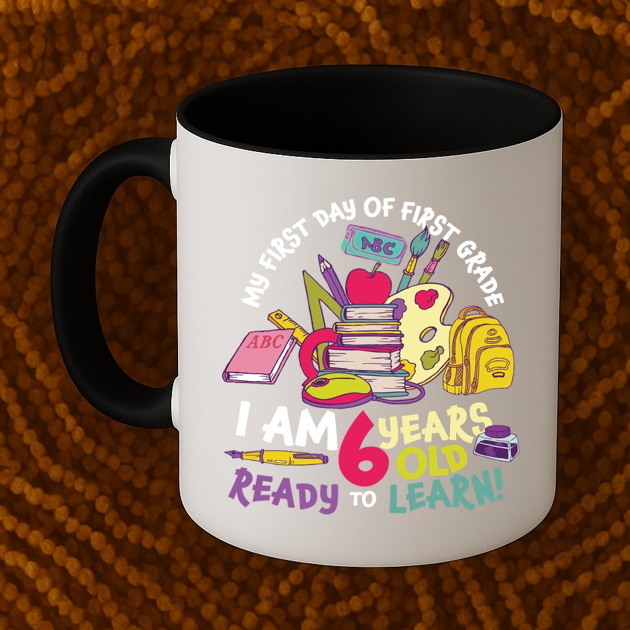 My First Day Of 1st Grade Back To School Mug