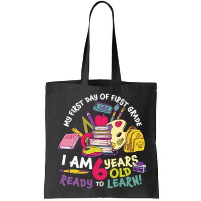 My First Day Of 1st Grade Back To School Bag