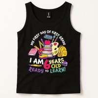 My First Day Of 1st Grade Back To School Tank Top