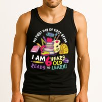 My First Day Of 1st Grade Back To School Tank Top