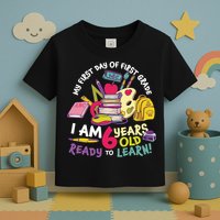 My First Day Of 1st Grade Back To School Toddler T-Shirt
