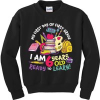 My First Day Of 1st Grade Back To School Kids Sweatshirt