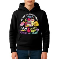 My First Day Of 1st Grade Back To School Kids Hoodie