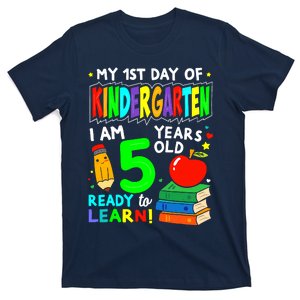 My First Day Of Kindergarten 1st Day Of School Boy Girl T-Shirt