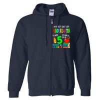 My First Day Of Kindergarten 1st Day Of School Boy Girl Full Zip Hoodie