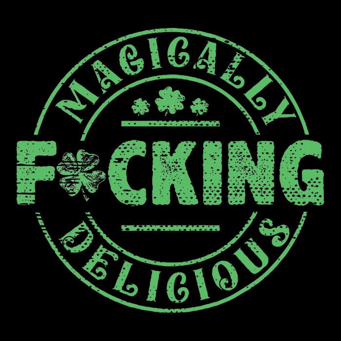 Magically Fucking Delicious Shamrock St Patricks Day Toddler Hoodie
