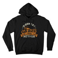 Motorcycle FatherS Day Gift For Fathers Biker Dad Hoodie