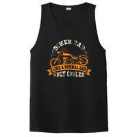 Motorcycle FatherS Day Gift For Fathers Biker Dad PosiCharge Competitor Tank