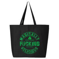 Magically Fucking Delicious Shamrock St. Patricks Day 25L Jumbo Tote