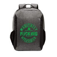 Magically Fucking Delicious Shamrock St. Patricks Day Vector Backpack