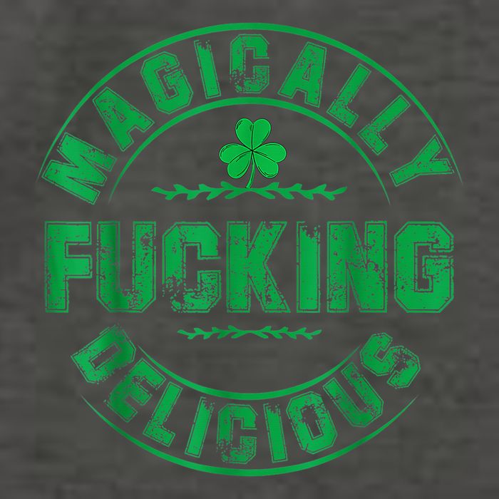 Magically Fucking Delicious Shamrock St. Patricks Day Vector Backpack