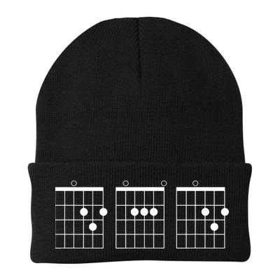 Mens Fathers Day Gift Dad Guitar Chord Beanie