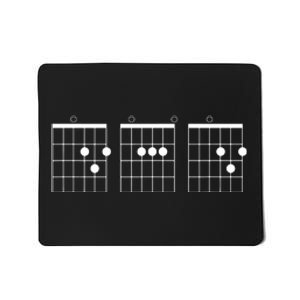 Mens Fathers Day Gift Dad Guitar Chord Mousepad