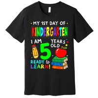 My First Day Of Kindergarten 1st Day Of School Premium T-Shirt