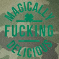 Magically Fucking Delicious Funny Shamrock St. Patrick's Day Legacy Tie Dye Trucker Hat