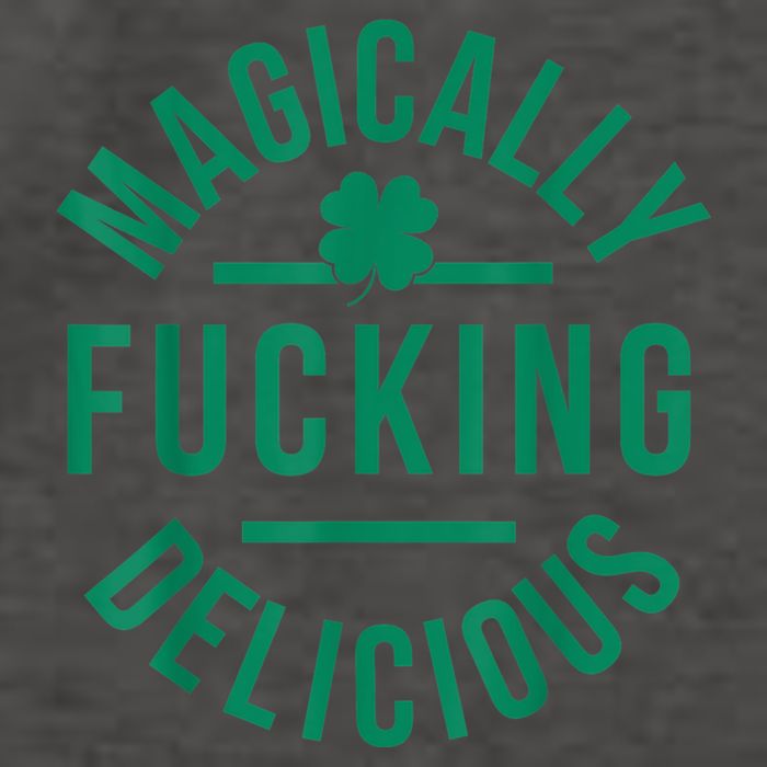 Magically Fucking Delicious Funny Shamrock St. Patrick's Day Vector Backpack
