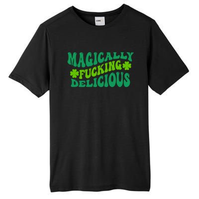 Magically Fucking Delicious, St Patricks Day Funny Drinking Tall Fusion ChromaSoft Performance T-Shirt