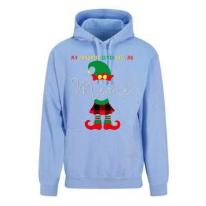 My Favorite Elves Call Me Mimi Elf Ugly Christmas Funny Gift Unisex Surf Hoodie