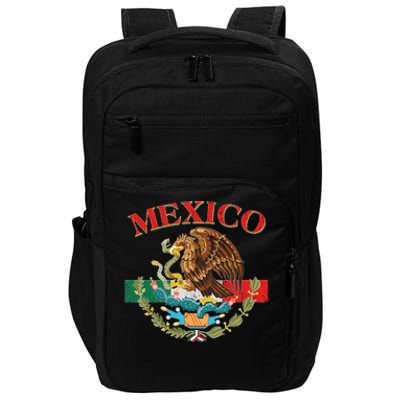 Mexico Flag Eagle Mexican Independence Day Impact Tech Backpack