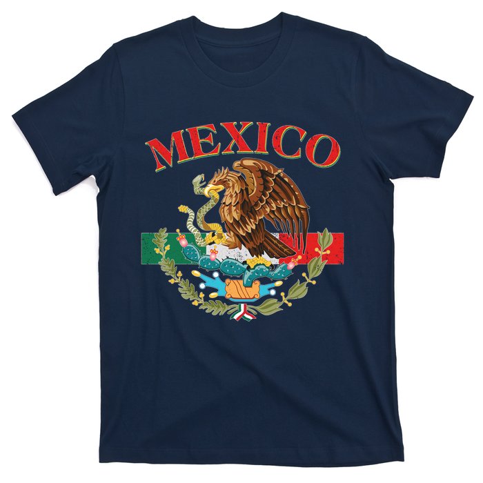 Mexico Flag Eagle Mexican Independence Day T-Shirt