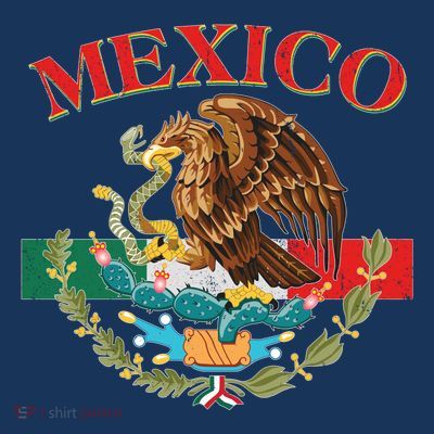 Mexico Flag Eagle Mexican Independence Day T-Shirt