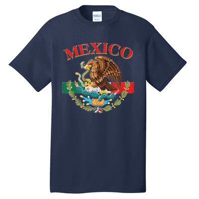 Mexico Flag Eagle Mexican Independence Day Tall T-Shirt