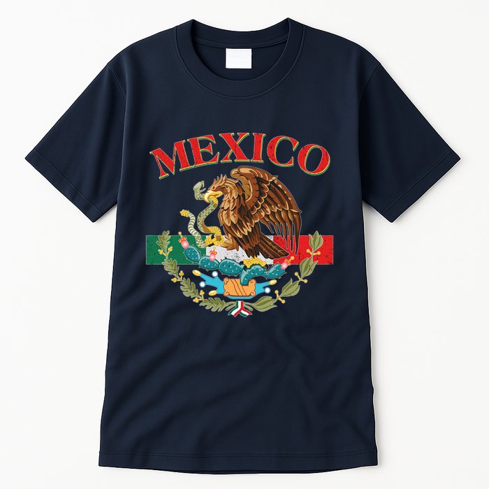 Mexico Flag Eagle Mexican Independence Day Tall T-Shirt