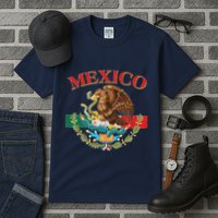 Mexico Flag Eagle Mexican Independence Day Tall T-Shirt