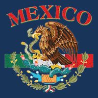 Mexico Flag Eagle Mexican Independence Day Tall T-Shirt
