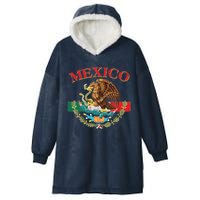 Mexico Flag Eagle Mexican Independence Day Hooded Wearable Blanket