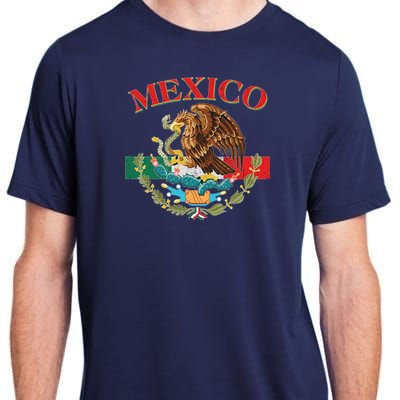 Mexico Flag Eagle Mexican Independence Day Adult ChromaSoft Performance T-Shirt