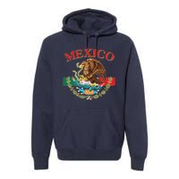 Mexico Flag Eagle Mexican Independence Day Premium Hoodie