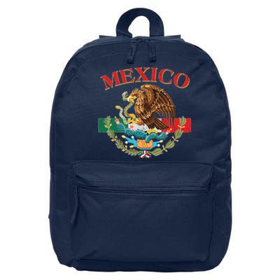 Mexico Flag Eagle Mexican Independence Day 16 in Basic Backpack