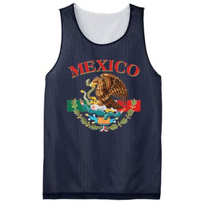 Mexico Flag Eagle Mexican Independence Day Mesh Reversible Basketball Jersey Tank