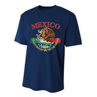 Mexico Flag Eagle Mexican Independence Day Performance Sprint T-Shirt