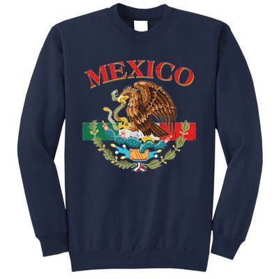 Mexico Flag Eagle Mexican Independence Day Tall Sweatshirt