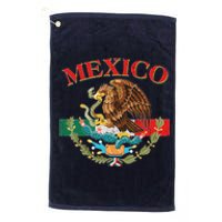 Mexico Flag Eagle Mexican Independence Day Platinum Collection Golf Towel