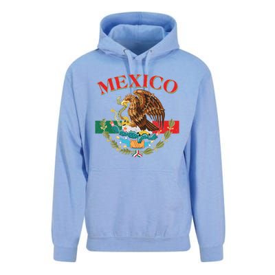 Mexico Flag Eagle Mexican Independence Day Unisex Surf Hoodie