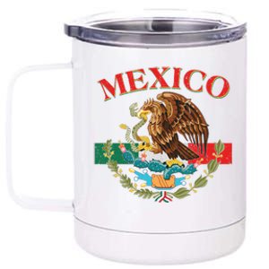 Mexico Flag Eagle Mexican Independence Day 12 oz Stainless Steel Tumbler Cup