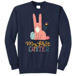 My First Easter Cute Bunny Holiday Tall Sweatshirt