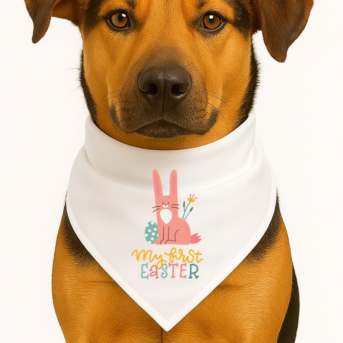 My First Easter Cute Bunny Holiday USA-Made Doggie Bandana