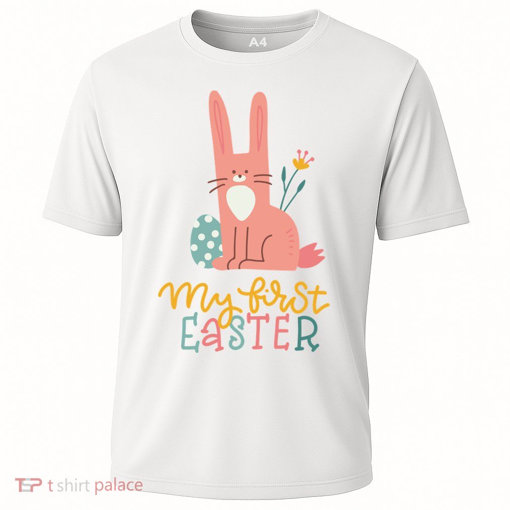 My First Easter Cute Bunny Holiday Performance Shirt